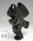 VINTAGE 8" Dancing Hunter by Clayton Keknek Gjoa Haven *Vixen*