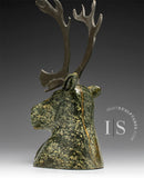 VINTAGE 9" Caribou by Idris Moss-Davies *The Reigning King*