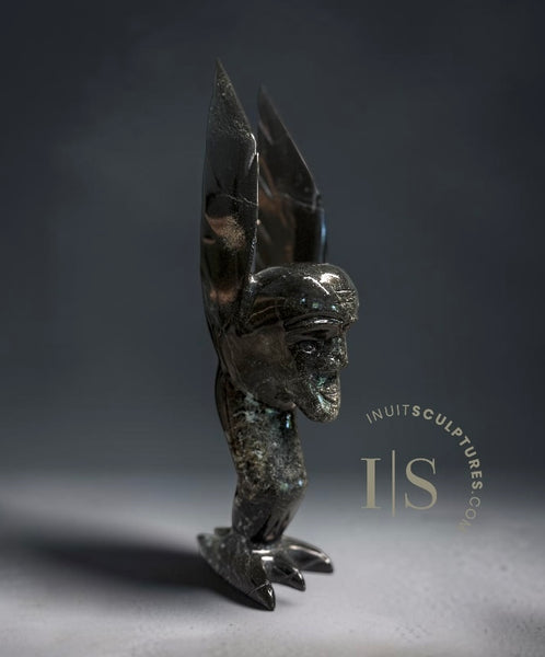 12" Bird Transformation by Ning Ashoona
