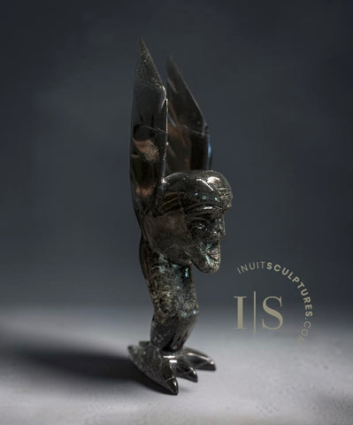 12" Bird Transformation by Ning Ashoona