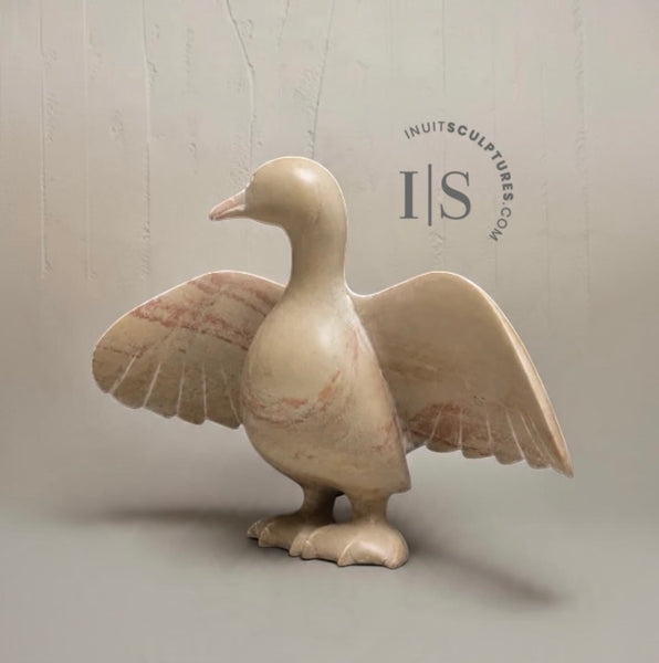 9" Dancing Goose by Pudlalik Shaa *Spud*