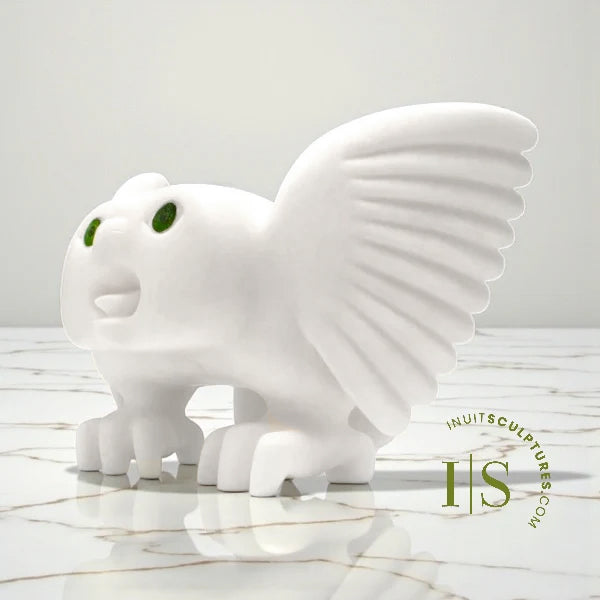 16" Snowy Owl by Toonoo Sharky *Fledgling Life*