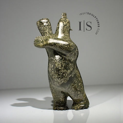 24"  Dancing Bear by Ashevak Adla *Run, Forest, Run*