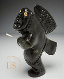 VINTAGE 8" Dancing Hunter by Clayton Keknek Gjoa Haven *Vixen*