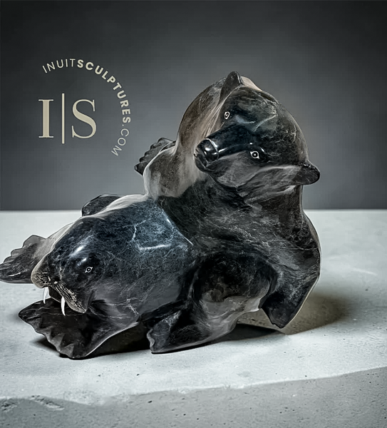 Last Masterpiece Nuna Parr VINTAGE 160 Lbs 22" WAG Classic Bear and Walrus Masterpiece Nuna Parr (1946-2026)