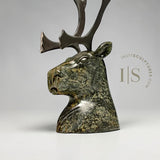 VINTAGE 9" Caribou by Idris Moss-Davies *The Reigning King*