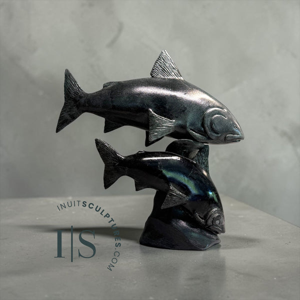 9” Arctic Char Fish by Derrald Taylor *Triton*