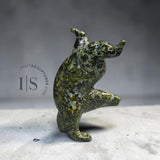 4” Diving Bear by Tim Pee *Tiny Tim 4*