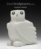 8" Snowy Owl by Sam Qiatsuk *Vanilla Ice Cream*