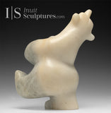 8” Dancing Bear by Samayualie Akesuk *Ice Cream Sundae*