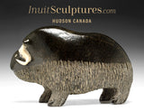 VINTAGE 9" Muskox by Seepee Ipeeli *Chocolate Dream*