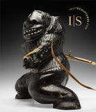 VINTAGE 14" Hunter by Uriash Puqiqnak *On Balance*