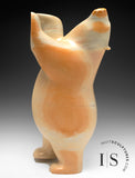 20" SIGNATURE  Dancing Bear by Ashevak Adla *Caramel Pudding*