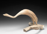 12" Muskox Horn Crane by Buddy Alikamik *Willem*