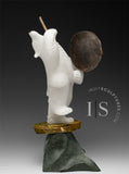 9” Drum Dancing Bear by Derrald Taylor *Glory, Glory, Hallelujah!*