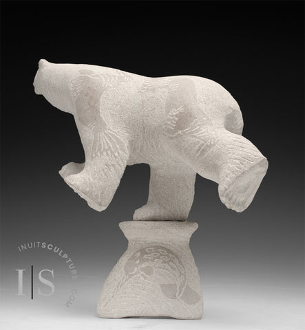 CURATOR'S CHOICE 10" 4 Way Dancing Bear by Esau Kripanik *Hot*