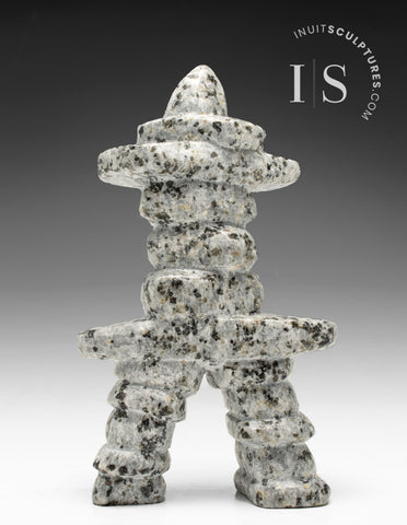 6" Inukshuk by Peter Aningmiuq *Salt 'N Pepper*