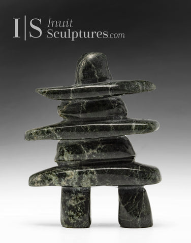 4"  Inukshuk by Pauloosie Padluq *Paul No. 3*