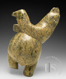 12" 2 Way Dancing Bear by Isaaci Petaulassie *King Size Heart*