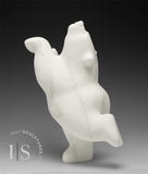 10" Limited Edition Dancing Bear by Johnny Manning (Italian Marble)