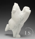 10" Limited Edition Dancing Bear by Johnny Manning (Italian Marble)