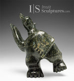 5" Dancing Bear by Moe Pootoogook