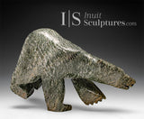 9" 2 Way Diving / Walking Bear by Moe Pootoogook *Sand Bar*