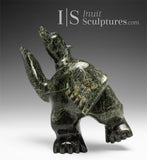 5" Dancing Bear by Moe Pootoogook