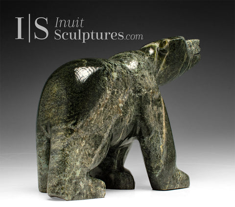 9" Walking Bear by Moe Pootoogook