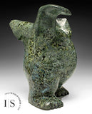 14" SIGNATURE Dancing Bear by Elite Carver Nuna Parr *Tiffany Window*  WITHIN REACH$$