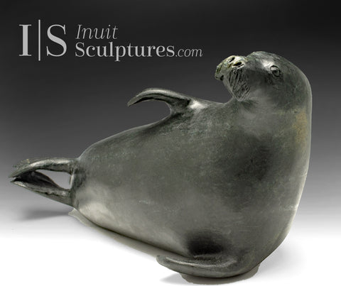 15" Relaxing Seal by Paul Malliki *Slippery As..* CURATOR'S CHOICE