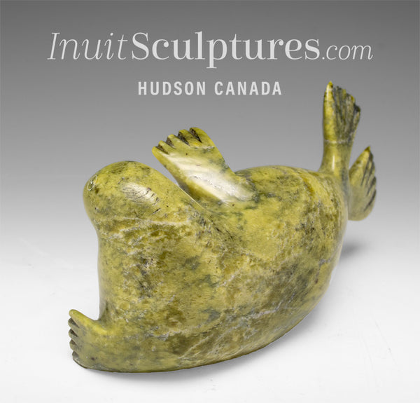 5" Basking Seal by the late Suati Qimirpik *Toasty*