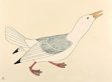 1983 ANGRY SEAGULL by Kananginak Pootoogook