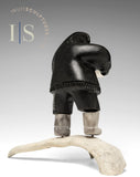 8"  Inuk Man by Louie Uttaq Gjoa Haven *Steadfast*