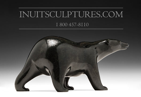 6" Sleek Striding Bear by Tim Pee