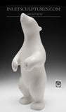 15" Velvet Marble Standing Bear by Tuk Nuna