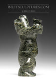 4" Two Way Dancing Bear by Allen Namonai