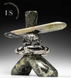 15" SIGNATURE Inukshuk by Paul Bruneau *Force of Nature*