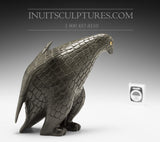 7" Ptarmigan Bird by Master Carver Jimmy Iqaluq