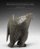 7" Ptarmigan Bird by Master Carver Jimmy Iqaluq